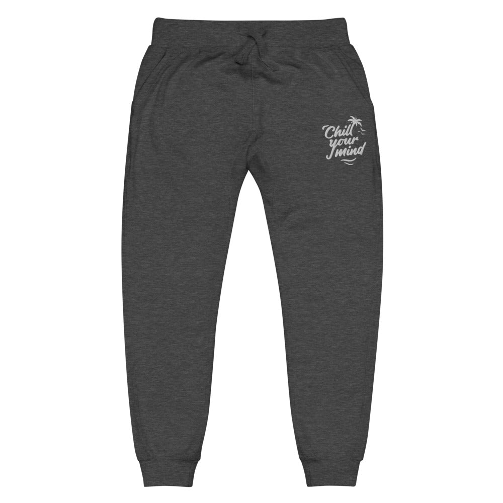 Fleece Sweatpants ChillYourMind (Embroidery)